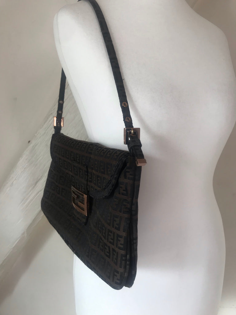 fendi baguette bag black