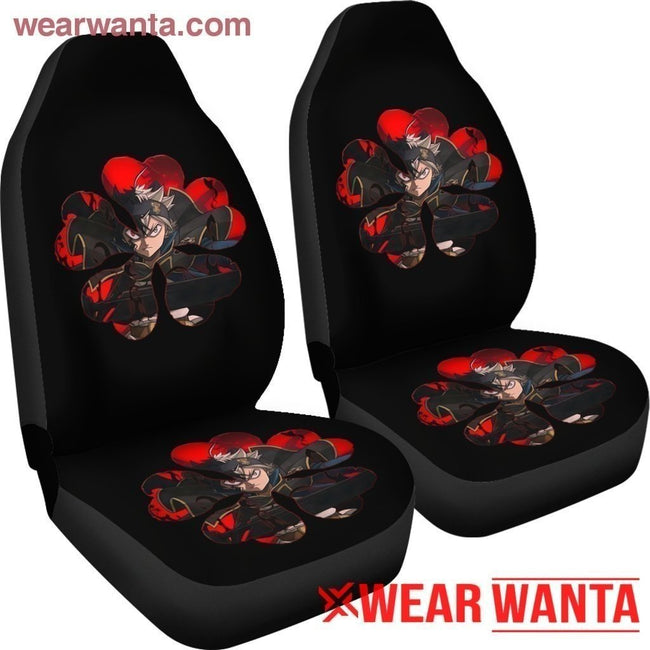 Black Clover Car Seat Covers Anime Fan Gift NH10-Gear Wanta