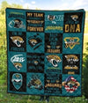 My Team Jacksonville Jaguars Quilt Blanket For Football Fan-Gear Wanta