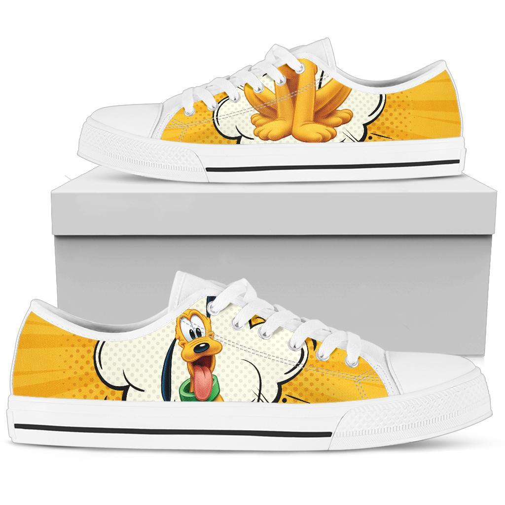 Pluto Sneakers Low Top Shoes For Fan Gift Pt Gear Wanta