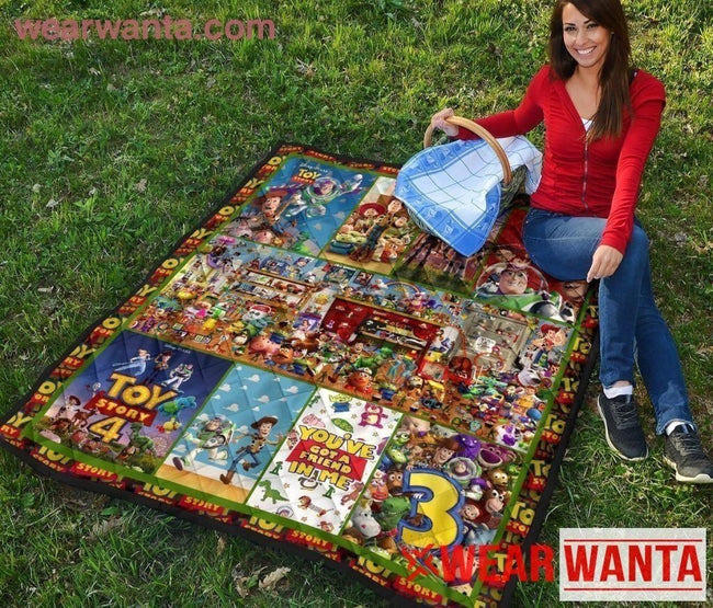 Toy Story Quilt Blanket Custom Printed For Fan-Gear Wanta