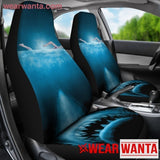 Vintage Movies Jaw Shark Car Seat Covers-Gear Wanta