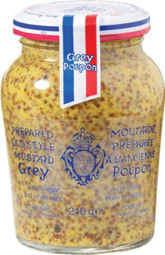 GREY POUPON Wholegrain Mustard 210g