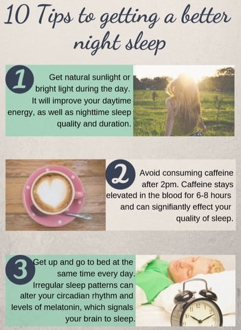 10 tips to help with sleep