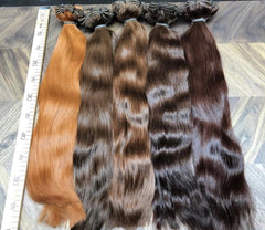 Wefts ambre 1 and 24 Color GVA hair - GVA hair