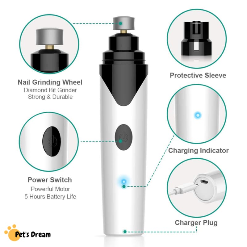 rechargeable pet nail grinder