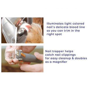 dog toenail clippers with light