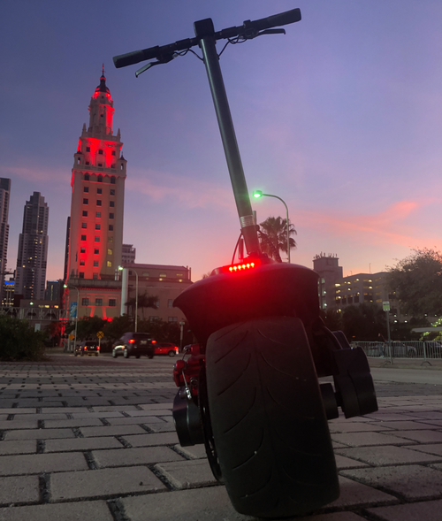 widewheel pro scooter lights