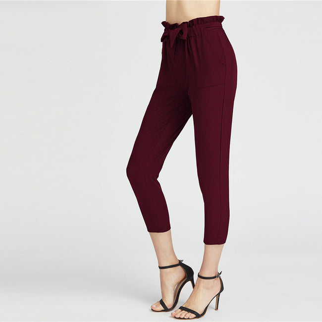 high waisted capri pants