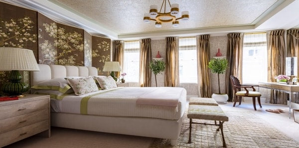 A Warm Brown Dusty Pink Bedroom Decoratorsbest