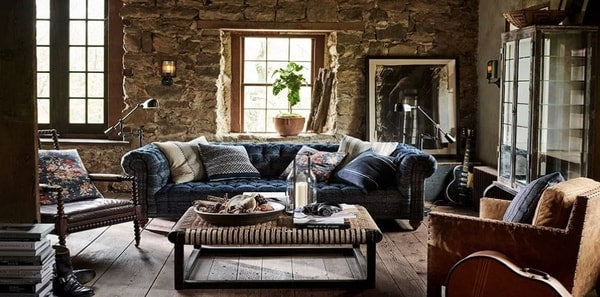 A Country Living Room By Ralph Lauren Decoratorsbest