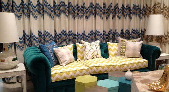 Buy Geometric Drapery And Upholstery Fabrics Online