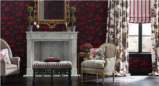 Buy Toile Drapery And Upholstery Fabrics Online