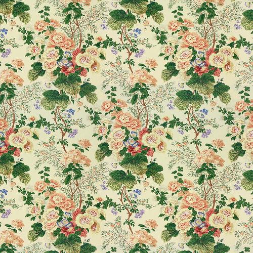 Lee Jofa Althea Print Blush Fabric | DecoratorsBest