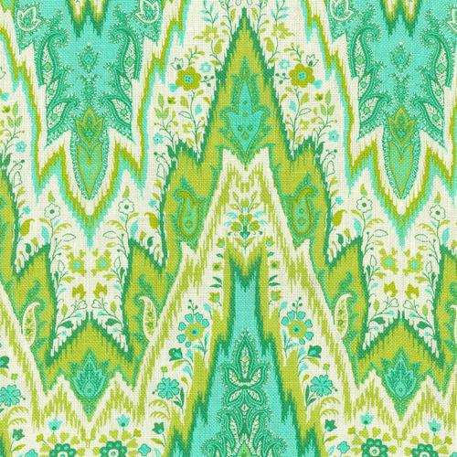 Green Hand Dyed Tie Dye indigo fabric by yard Indian Quilting Shibori Fabric