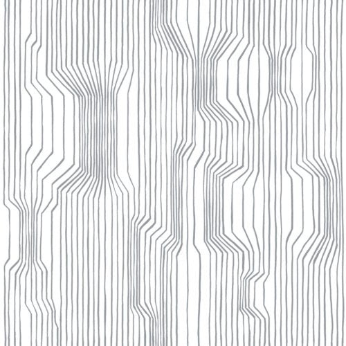 Marimekko Frekvenssi Gray And Eggshell Wallpaper | DecoratorsBest