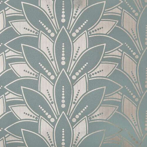 Maxwell Astoria Foil (Wp) # 05 Neo Mint Wallpaper | DecoratorsBest