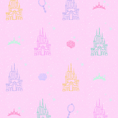 Trang trí phòng lâu đài công chúa Disney dán kéo màu hồng/vàng, thật tuyệt vời để đem lại không gian lãng mạn, trong sáng và tinh tế cho căn phòng của bạn. Đừng bỏ lỡ cơ hội trang trí phòng của bạn với dòng sản phẩm Roommates Disney Princess Castle Peel & Stick Pink/Yellow.