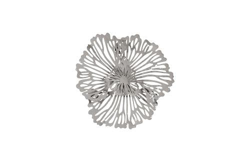 Phillips Flower Wall Art Extra Small Gray Metal