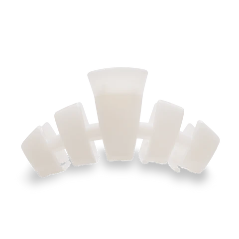 Teleties Classic Large Clip - Coconut White
