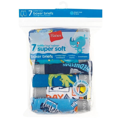 Boys Toddler Hanes Printed Briefs - 10 pk. – Drive Goods.com