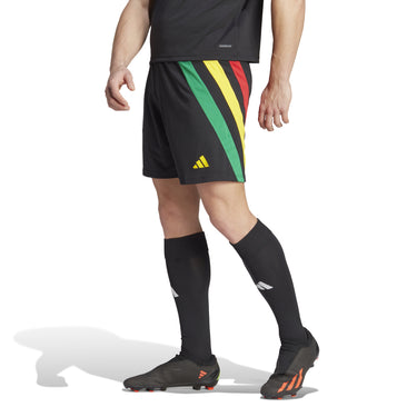 adidas Football Tiro 23 shorts in black and green