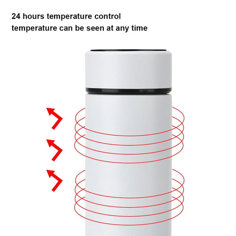 Outdoor Travel Waterproof Picnic Stainless Steel 500ML Smart Insulation Coffee Cup | Smarttechshopping