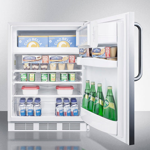 Accucold 24" Wide Refrigerator-Freezer ADA Compliant