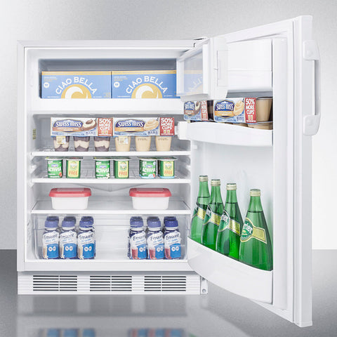 Accucold 24" Wide Refrigerator-Freezer ADA Compliant