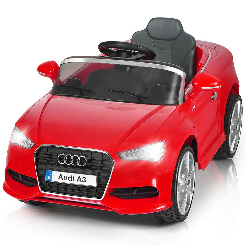 Red Audi Children Electric Car Motorized Kids Power Electric Ride On
