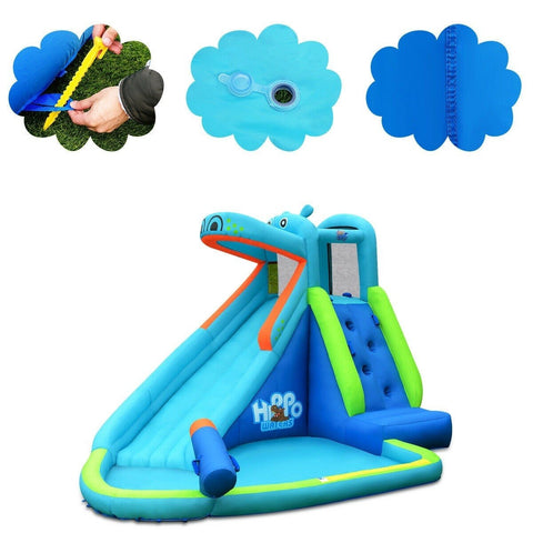 water slide bounce house