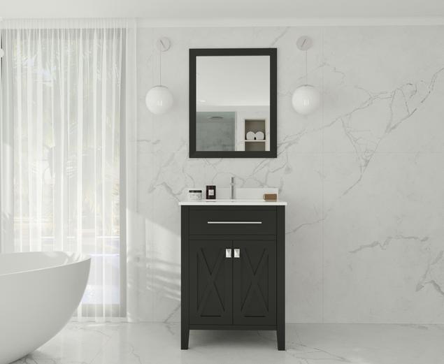 24 Espresso Bathroom Vanity