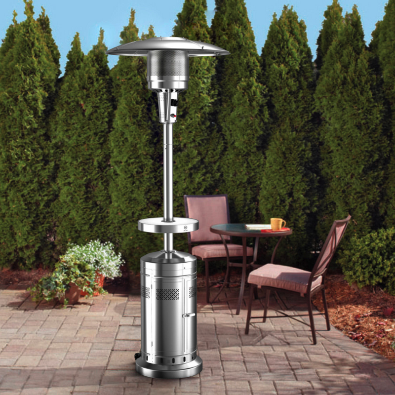 Premium Outdoor Patio Heater Propane Gas Fire Pit Space Heater 48000BTU