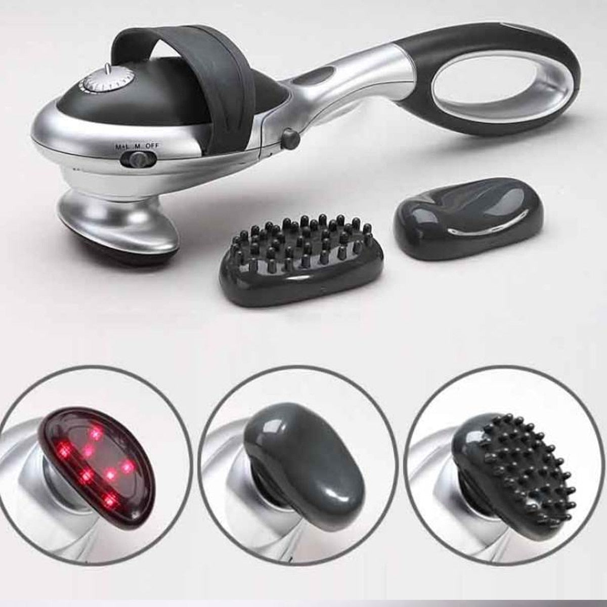Infrared Handheld Percussion Muscle Massager Deep Tissue Morealis 8720