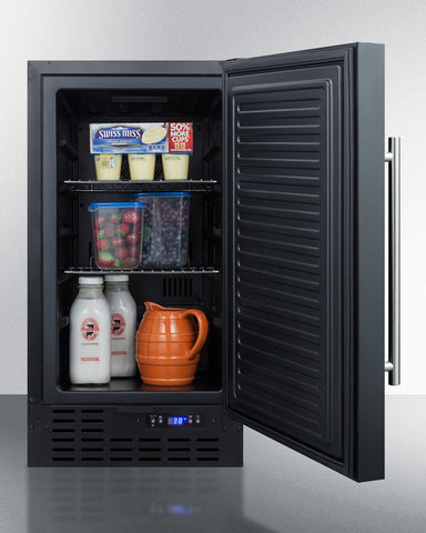 Summit 18" Wide Built-In All-Refrigerator ADA Compliant