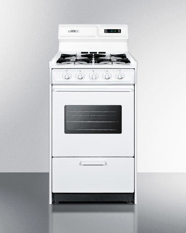 Summit 20" Wide Gas Range