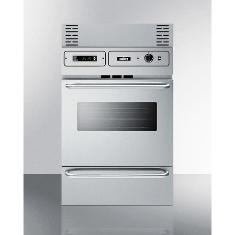 Summit 24" Wide Gas Wall Oven