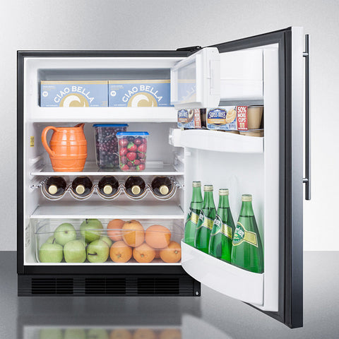 Summit 24" Wide Refrigerator-Freezer ADA Compliant