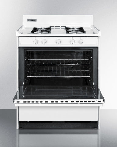 Summit 30" Wide Gas Range