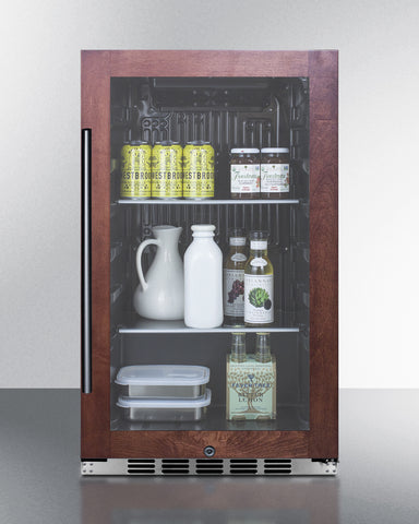 Summit Shallow Depth Indoor/Outdoor Beverage Cooler