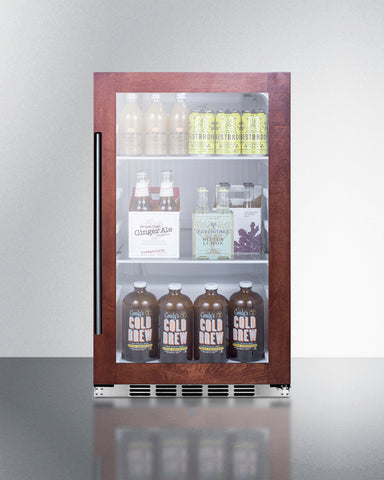 Summit Shallow Depth Indoor/Outdoor Beverage Cooler