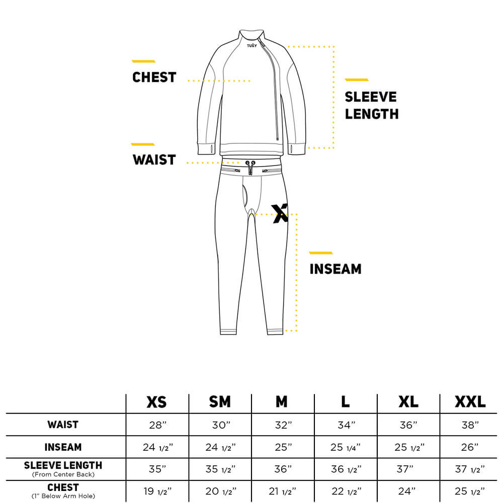 Base Suit Size Chart – Tuxy.co
