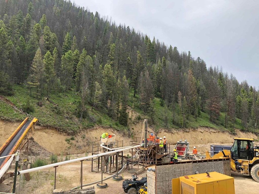 Potentate Mine Site in Montana for Montana Sapphires