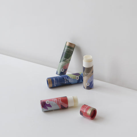 ATTITUDE full line of lip balm made with naturally sourced ingredients
