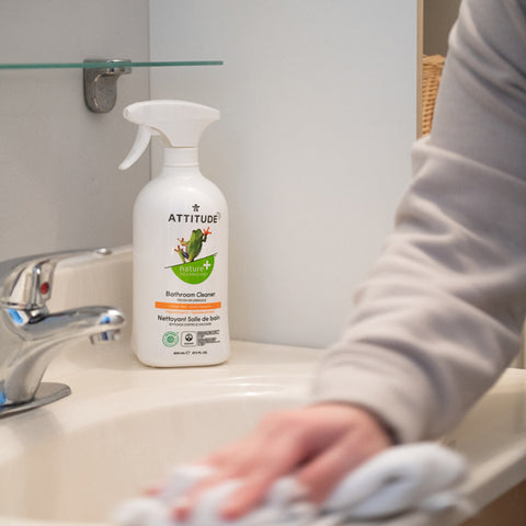 ATTITUDE Living Spring Cleaning Sustainable Bathroom Cleaner