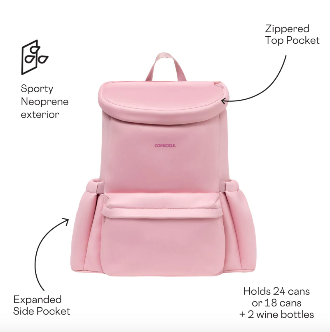 Lotus Backpack Cooler (Multiple Colors)