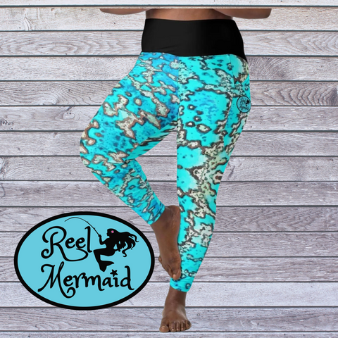 High Waisted Leggings with Pockets in XS to Plus 6XL