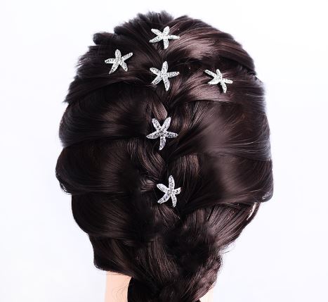 Starfish Hairpins