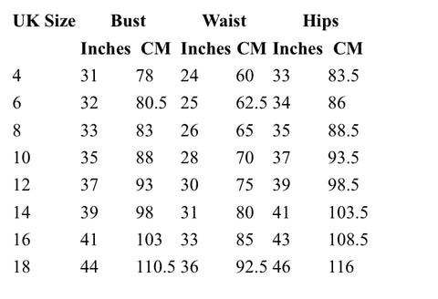 SIZE GUIDE – Shimmyshine