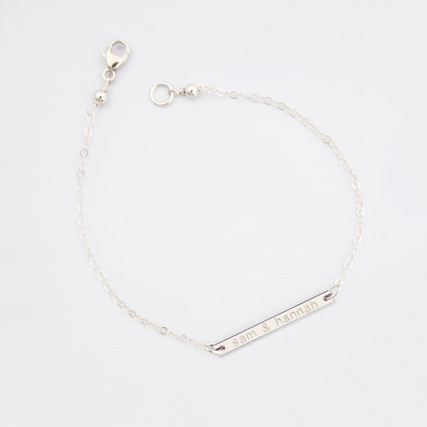 How to Care for Sterling Silver Jewellery | Personalised Bar 'Love' Bracelet 'Leonie'| Britten Anthology